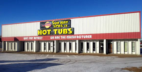 Hot Tub Showroom in Edmonton